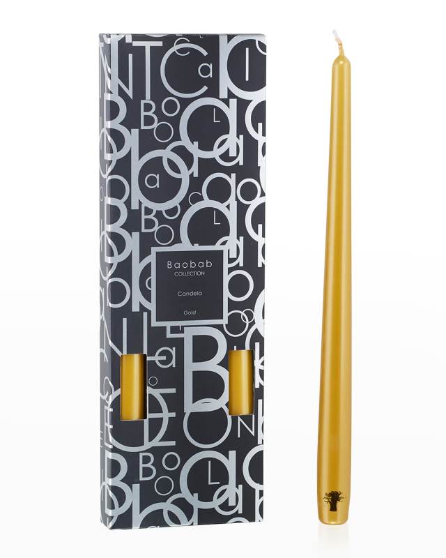 Candela Candlesticks, Gold